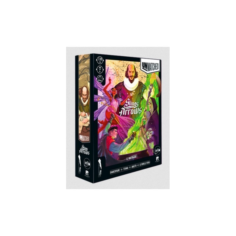 Slings and Arrows: Unmatched ITA - gioco da tavolo