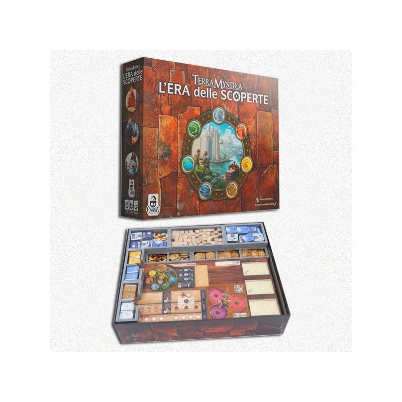 BUNDLE Terra Mystica: L'Era delle Scoperte + Organizer Folded Space in EvaCore - accessorio per giochi
