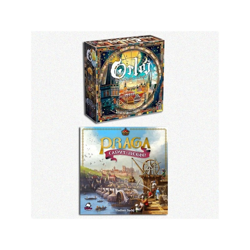 BUNDLE Orloj + Praga Caput Regni ENG - gioco da tavolo