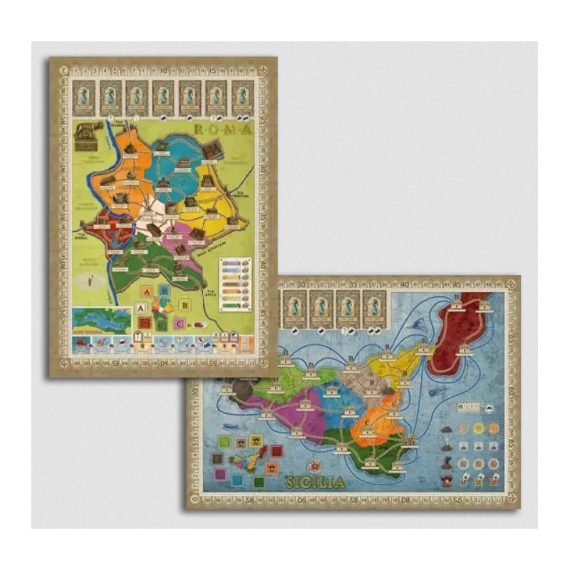 Roma - Sicilia: Concordia ITA - gioco da tavolo
