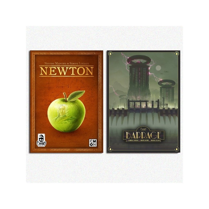 BUNDLE LUCIANI 1: Barrage + Newton & Great Discoveries (New Ed.) - gioco da tavolo