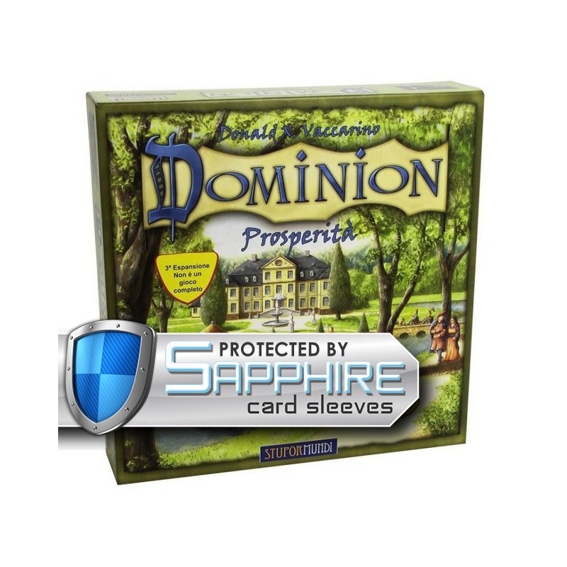 SAFEGAME Dominion Prosperita' ITA + 300 bustine protettive - gioco da tavolo