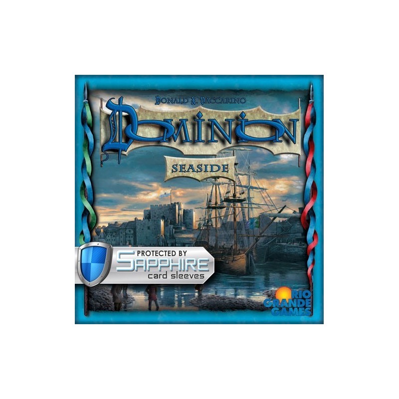 SAFEGAME Dominion Seaside ITA + 300 bustine protettive - gioco da tavolo