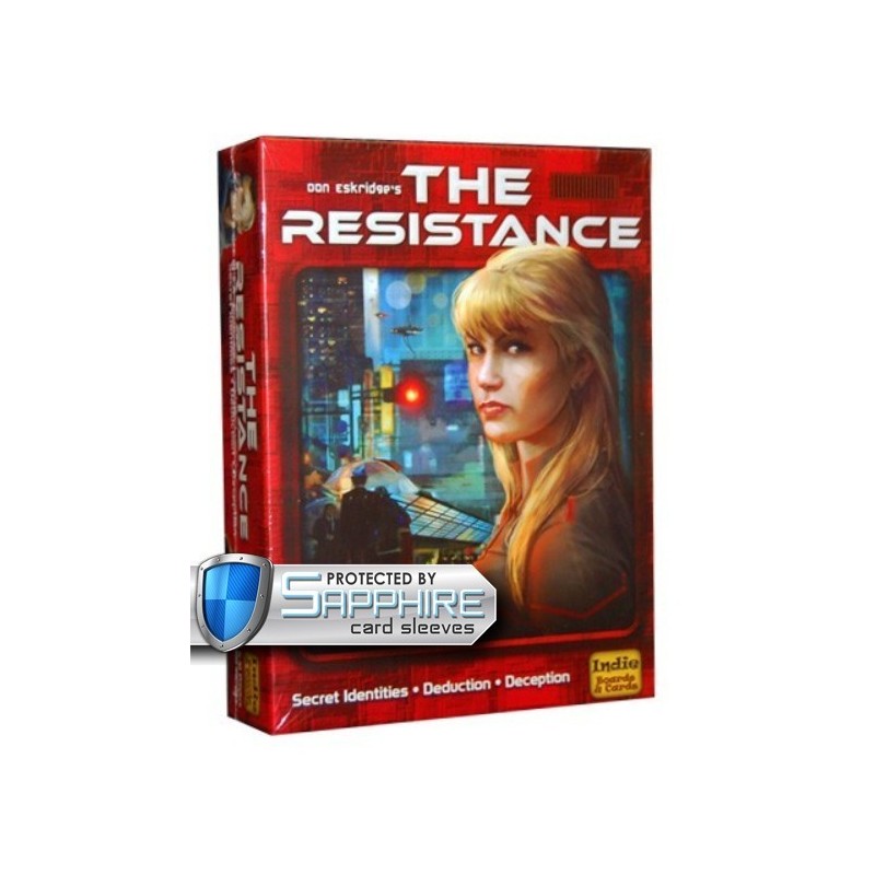 SAFEGAME The Resistance DEU/ENG + 100 Bustine protettive - gioco da tavolo