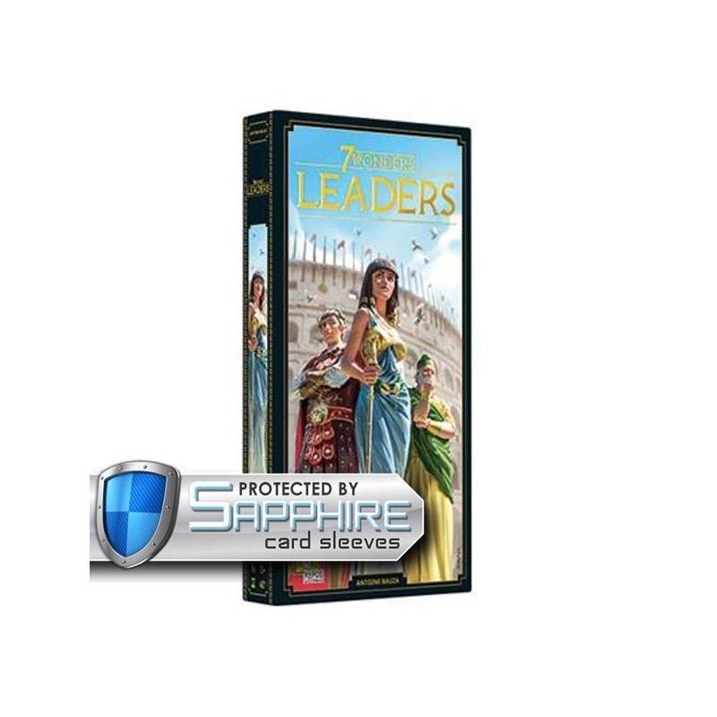 SAFEGAME 7 Wonders: Leaders (New Ed.) ITA + bustine protettive - gioco da tavolo