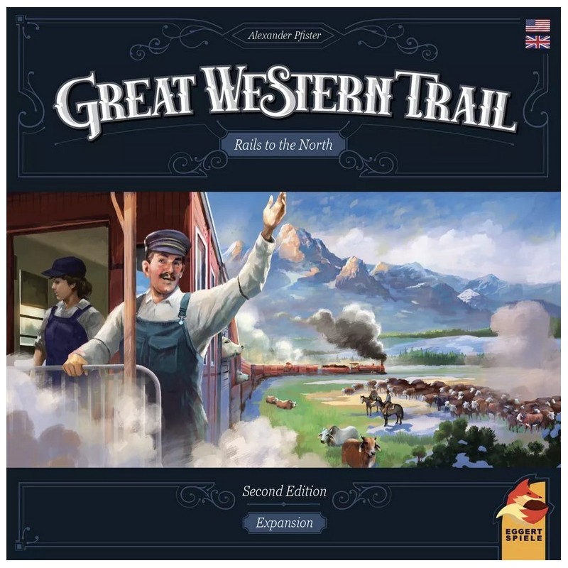 Rails to the North: Great Western Trail (2nd Ed.) ENG - gioco da tavolo