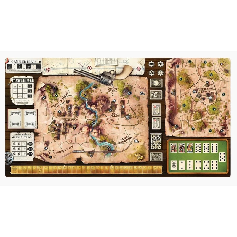 Playmat: Western Legends (Tappetino) - gioco da tavolo