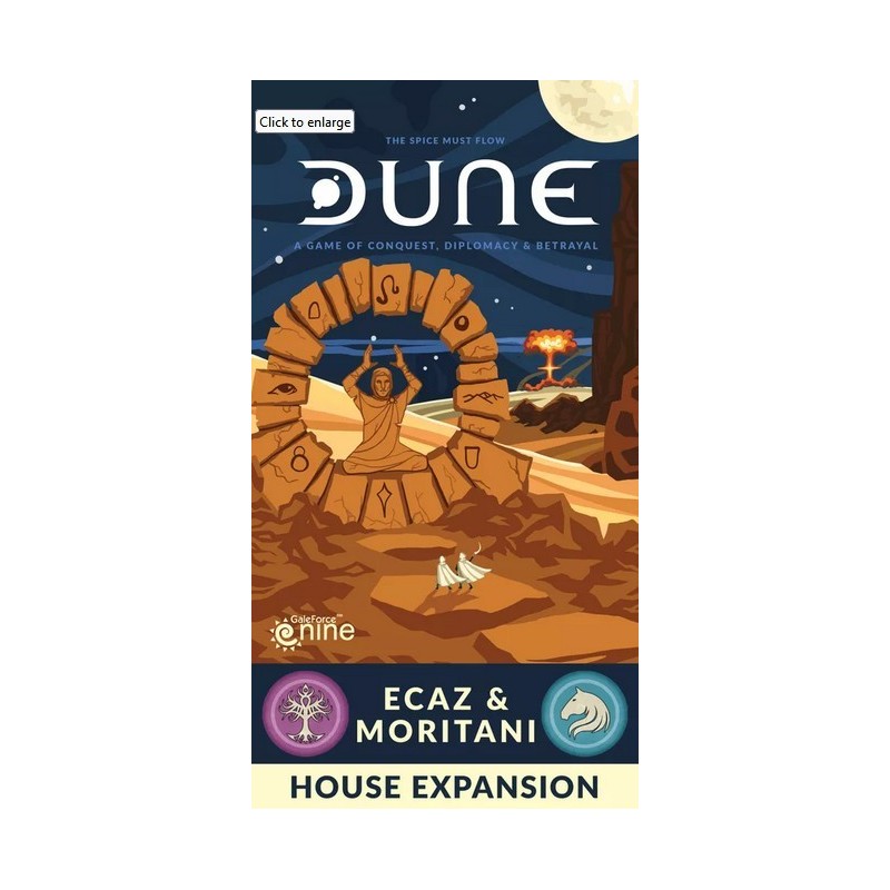 Ecaz and Moritani: Dune - gioco da tavolo