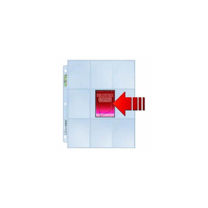 UltraPro - Foglio 9 taschine (taglio laterale) - UPR82892 - accessorio per giochi