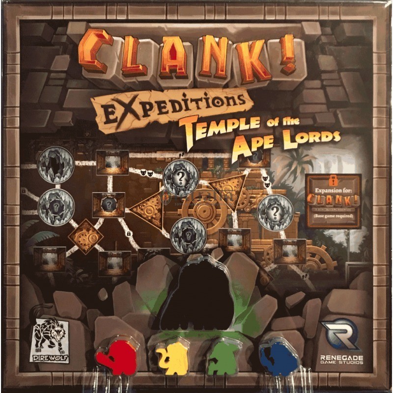 Expeditions: Temple of the Ape Lords - Clank! - gioco da tavolo