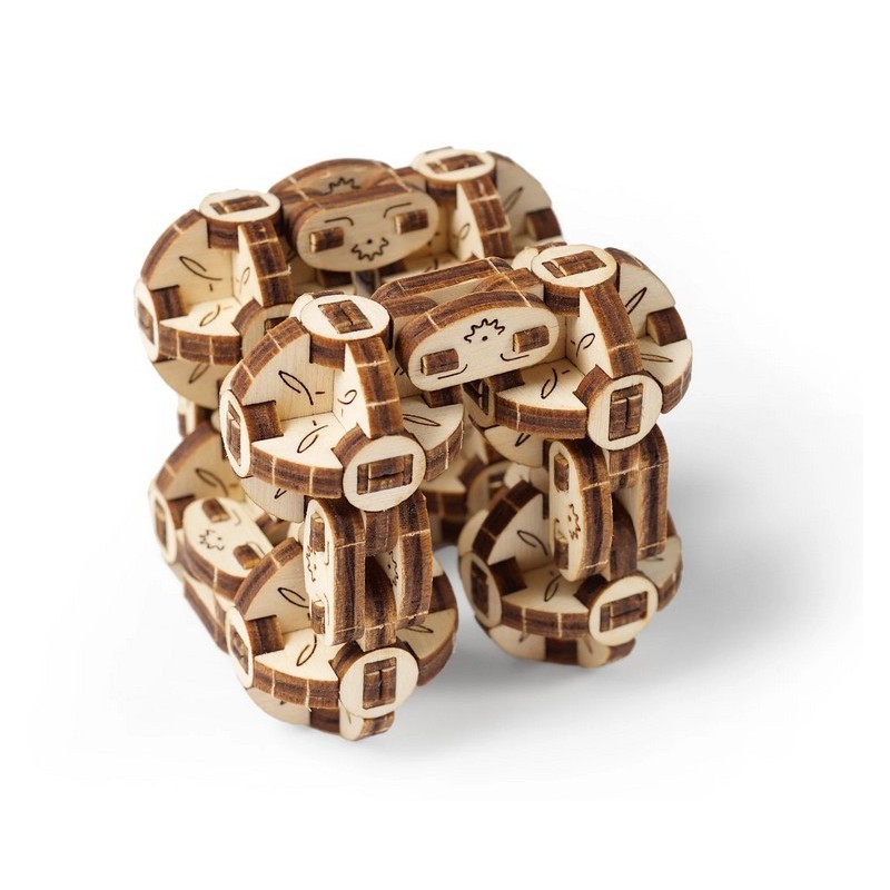 Flexi-Cubus - Puzzle dinamico 3D Ugears 70049 - gioco da tavolo
