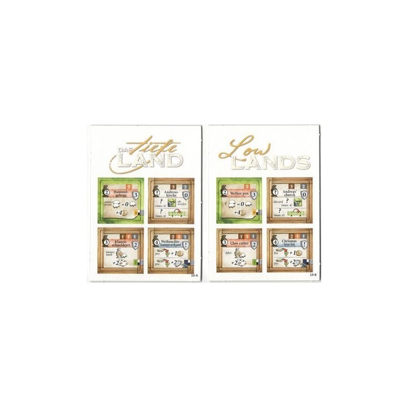 CALENDARIO DELL'AVVENTO 2018 GIORNO 10 - Lowlands: Promo Tiles (mini-espansione) - gioco da tavolo