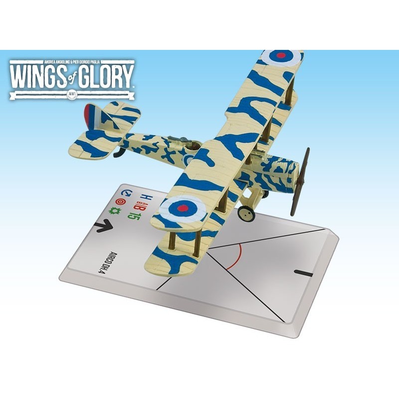 Wings of Glory - AIRCO DH.4 (COTTON/BETTS) WGF204B - gioco da tavolo