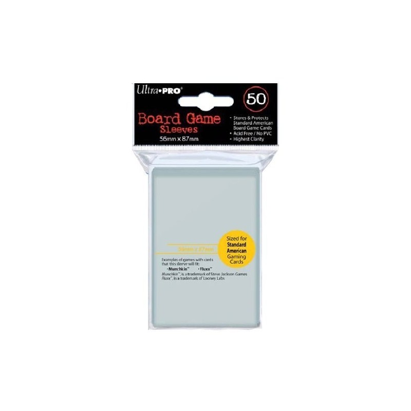 UltraPro - Bustine protettive trasparenti Premium 56x87 (50 bustine) UPR82914 - accessorio per giochi