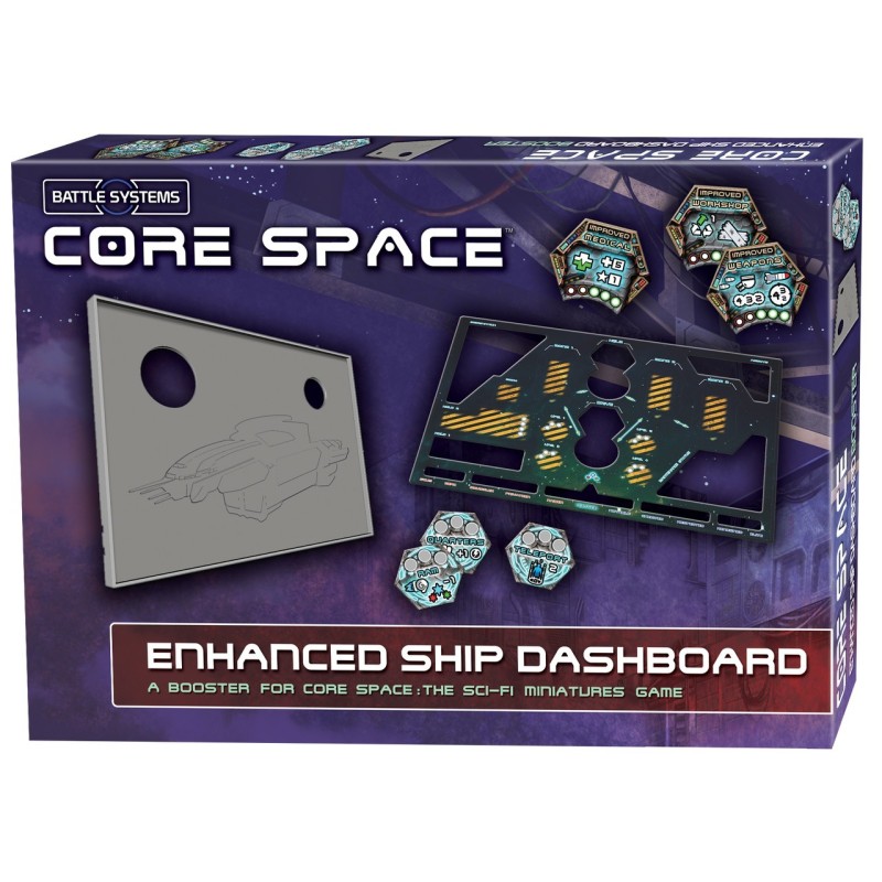 Enhanced Ship Dashboard - Core Space: First Born - gioco da tavolo