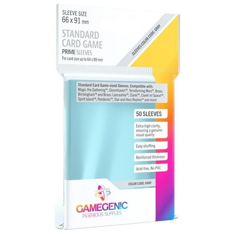 66x91 mm bustine protettive Gamegenic (50) - accessorio per giochi