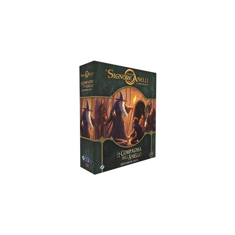 La Compagnia dell'Anello (Saga): Il Signore degli Anelli (LCG - Asmodee) - gioco da tavolo