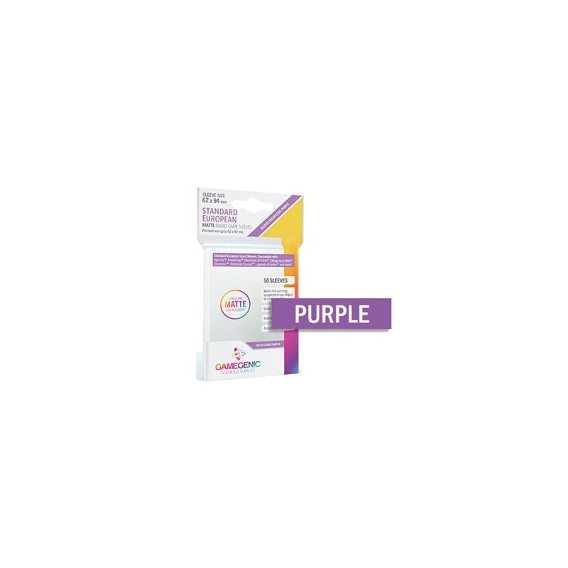 62x94 mm bustine protettive Viola Matte Gamegenic (50) - accessorio per giochi