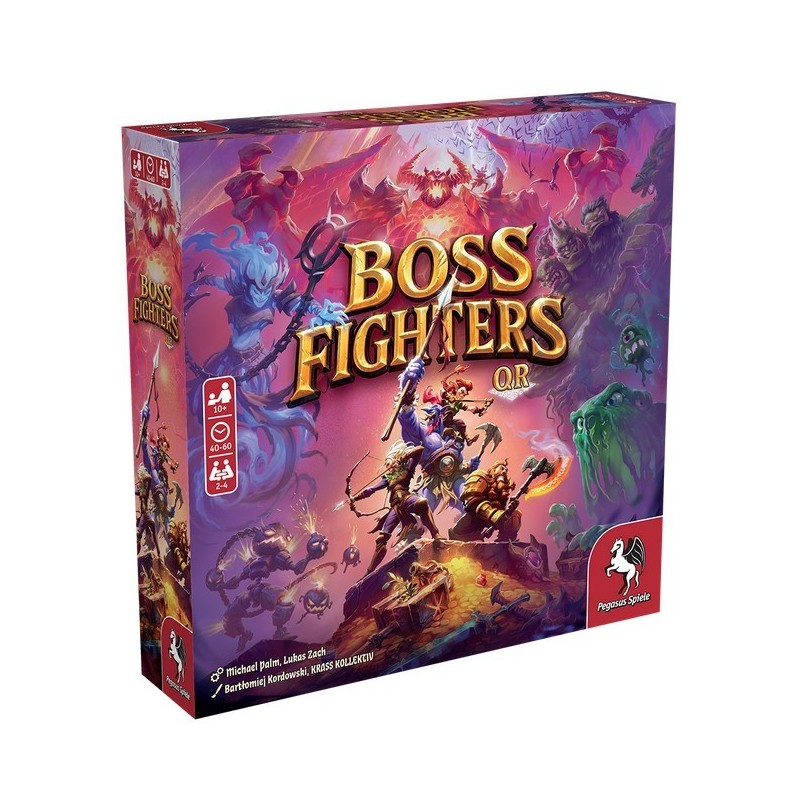 Boss Fighters QR - gioco da tavolo