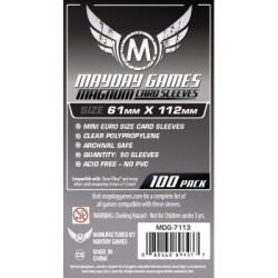 61x112 mm bustine protettive MayDay - 100 bustine MDG7113