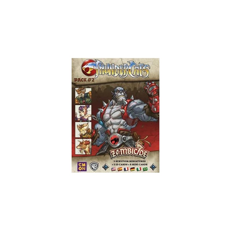 Thundercats Pack 2: Zombicide Black Plague - gioco da tavolo