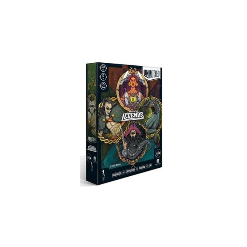 Unmatched: Battle of Legends - Volume 3 ITA + Promo Foil - gioco da tavolo