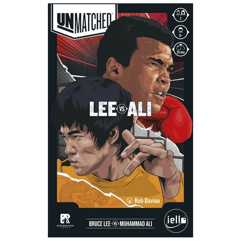 Lee vs Ali: Unmatched ENG (comprese carte FOIL) - gioco da tavolo