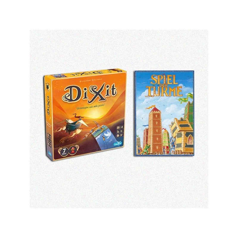 BUNDLE Dixit (New Ed.) + Spiel der Turme (Ramparts) - gioco da tavolo