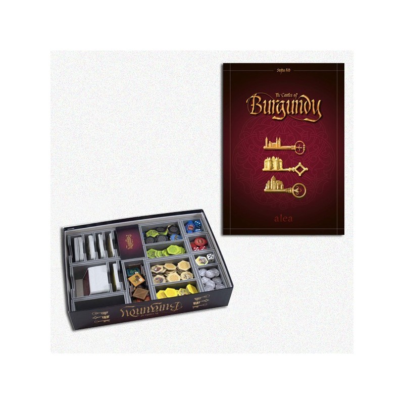 BUNDLE Castles of Burgundy 20th Ann. Ed. ITA + Organizer Folded Space in EvaCore - accessorio per giochi