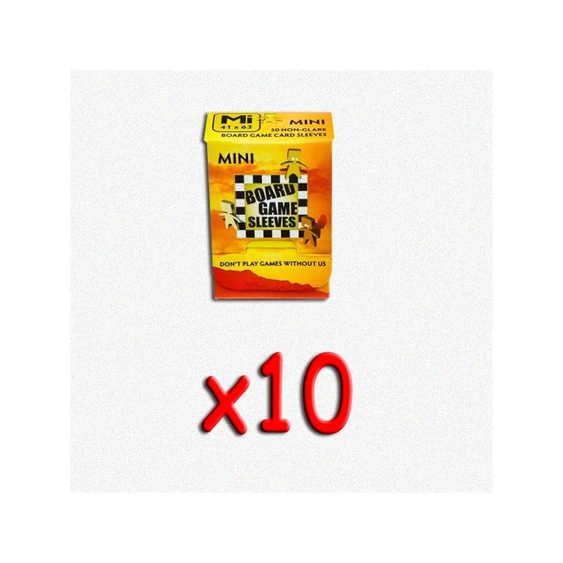 BUNDLE 41x63 Bustine protettive trasparenti Arcane Tinmen - MATTE 50 bustine (10 pezzi) - accessorio per giochi
