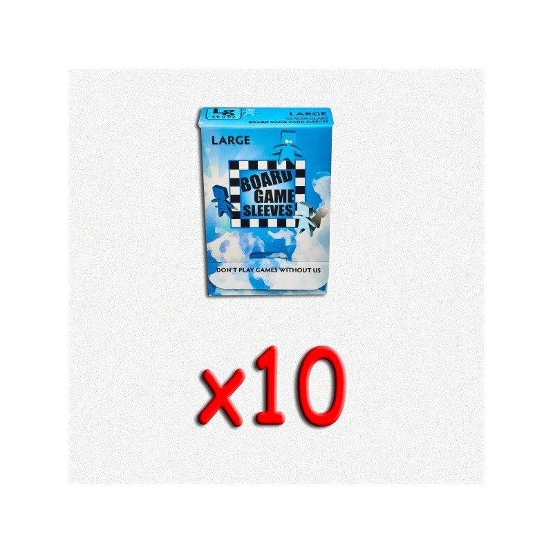 BUNDLE 59x92 Bustine protettive trasparenti Arcane Tinmen - MATTE 50 bustine (10 pezzi) - accessorio per giochi