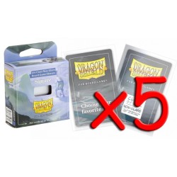 BUNDLE 5 pezzi - Dragon Shield - Bustine protettive Square (100 bustine)