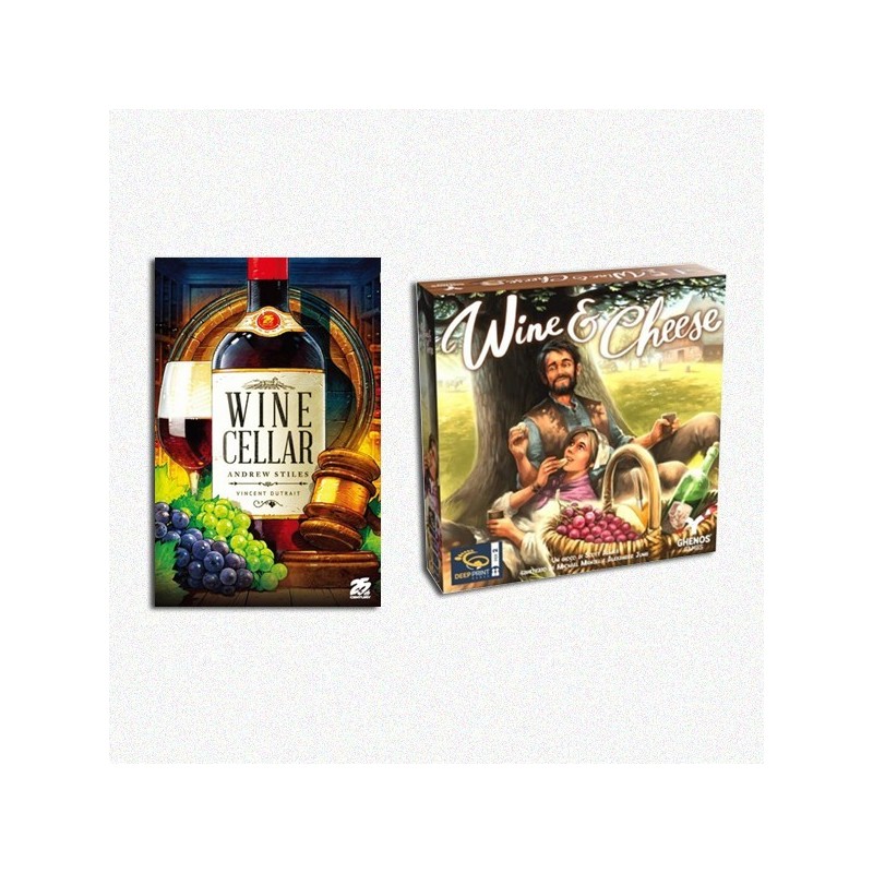 BUNDLE Wine and Cheese + Wine Cellar - gioco da tavolo
