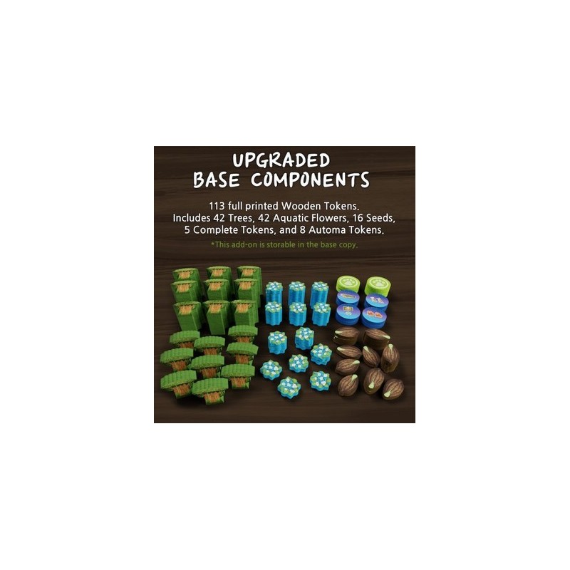 Upgraded Base Components: Life of the Amazonia - gioco da tavolo