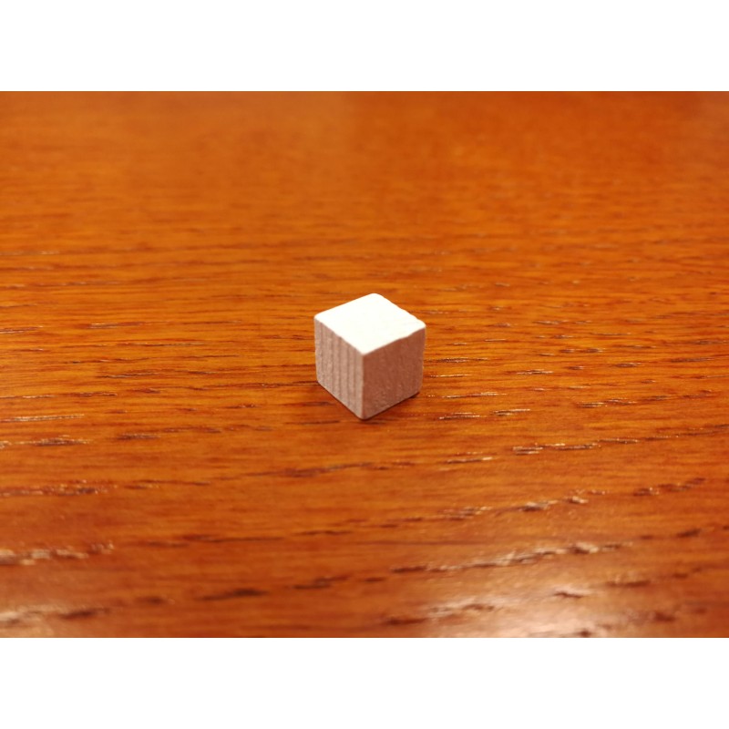 Cubetto 8mm Bianco - accessorio per giochi