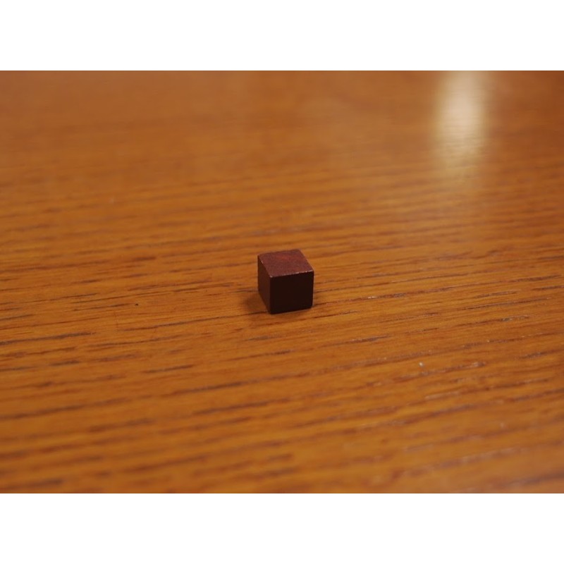 Cubetto 8mm Marrone - accessorio per giochi