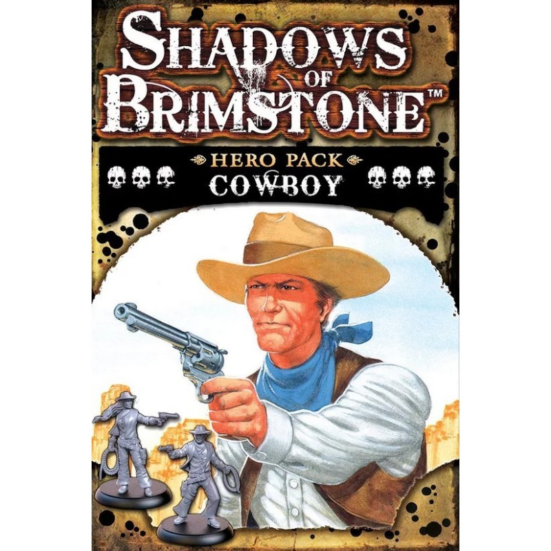 Cowboy Hero Pack: Shadows of Brimstone - gioco da tavolo