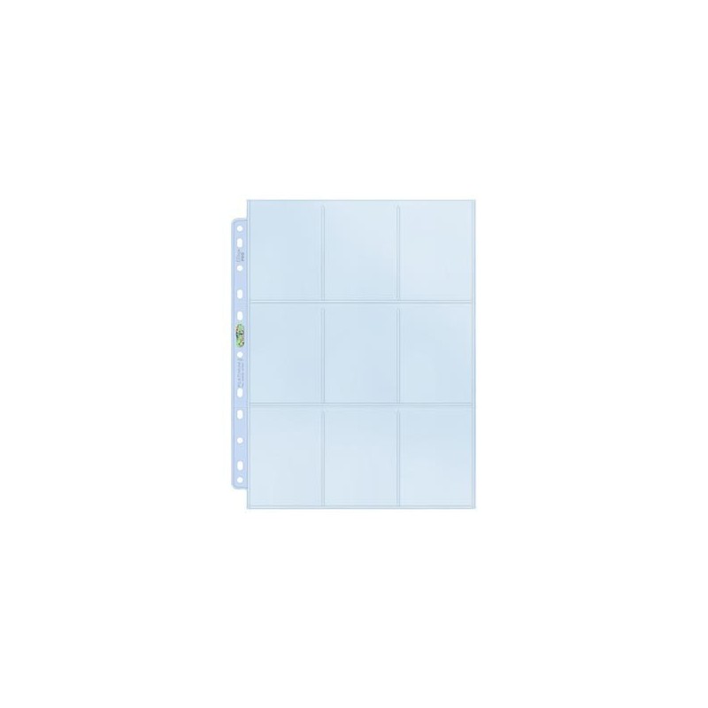 UltraPro - Foglio Platinum 9 taschine (11 fori, alta qualità) - UPR410979 (ex UPR83423) - accessorio per giochi
