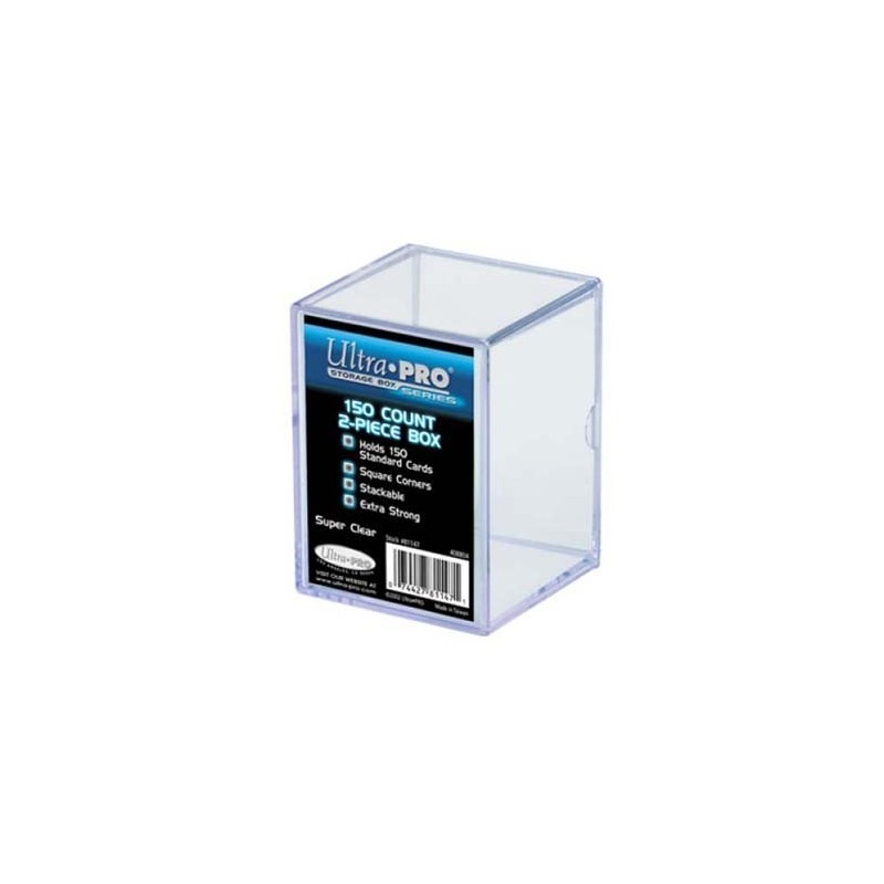 UltraPro - Scatolina portacarte - 150 carte 2 pezzi (Plastic Box 2-piece) - UPR81147 - accessorio per giochi