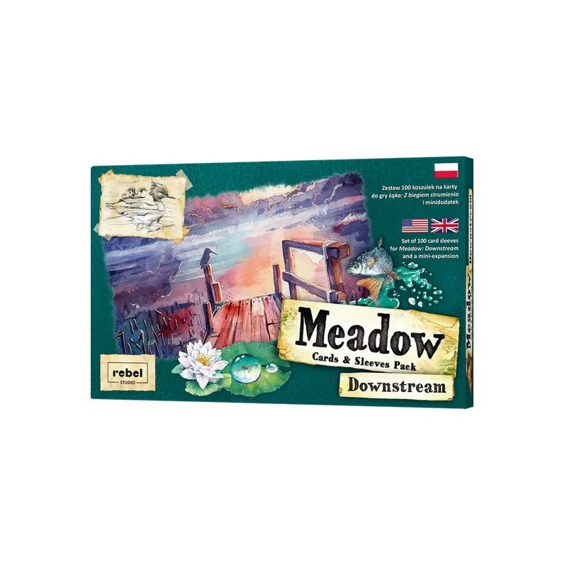 Cards and Sleeves Pack - Meadow: Downstream - gioco da tavolo