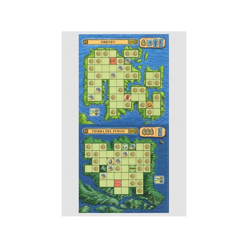 Lofoten, Orkney e la Terra del Fuoco (Le Isole): La Festa per Odino (A feast for Odin) ITA - gioco da tavolo