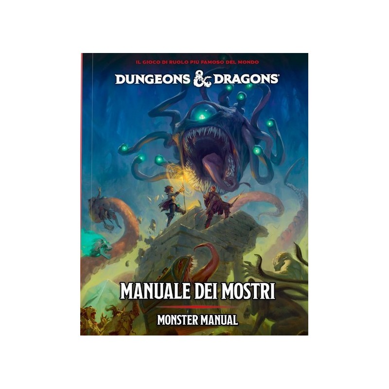 Dungeons & Dragons 5a Edizione: Manuale dei Mostri - GdR (New Ed.) - gioco di ruolo