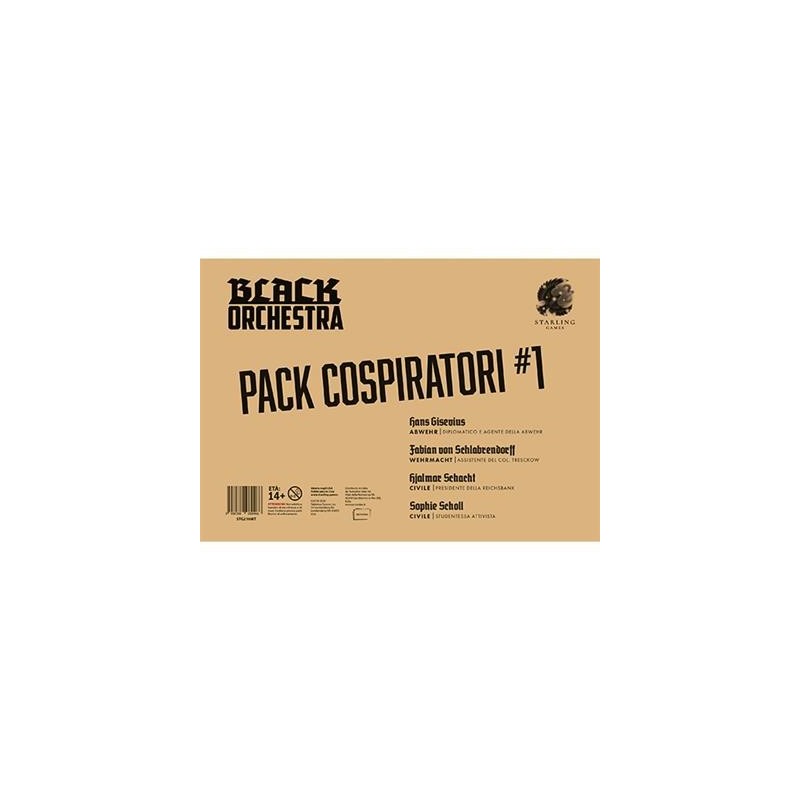 Pack Cospiratori 1: Black Orchestra (2nd Ed.) - gioco da tavolo