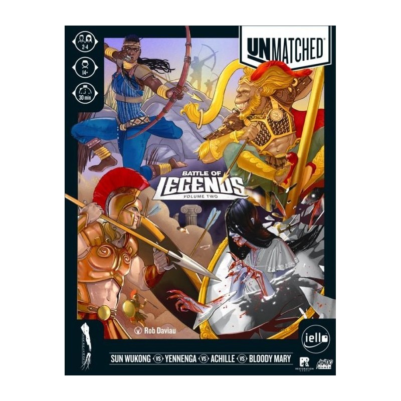 Unmatched: Battle of Legends - Volume 2 ITA - gioco da tavolo