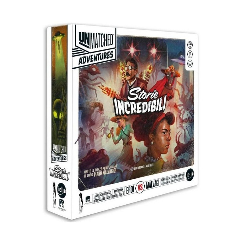 Unmatched Adventures - Storie Incredibili - gioco da tavolo