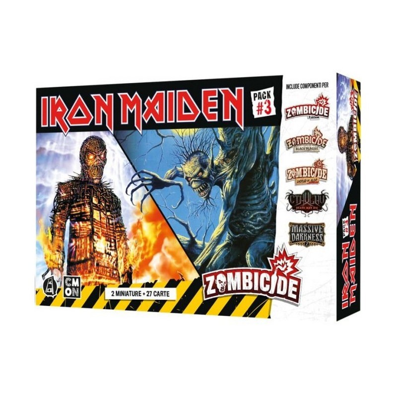 Iron Maiden Pack 3: Zombicide ITA - gioco da tavolo