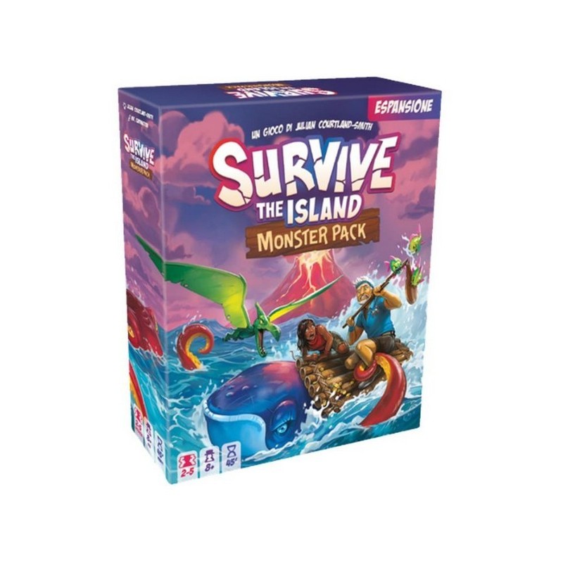 Monster Pack: Survive The Island - gioco da tavolo