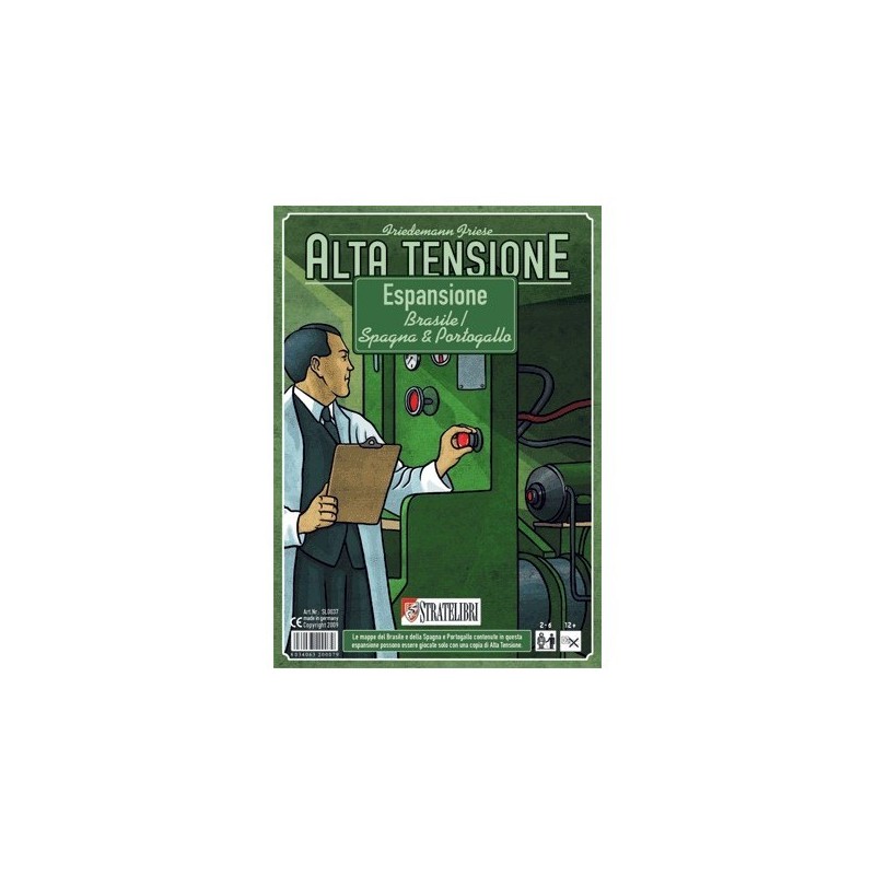 Mappa Brasile - Spagna: Alta Tensione DEU/ENG - gioco da tavolo