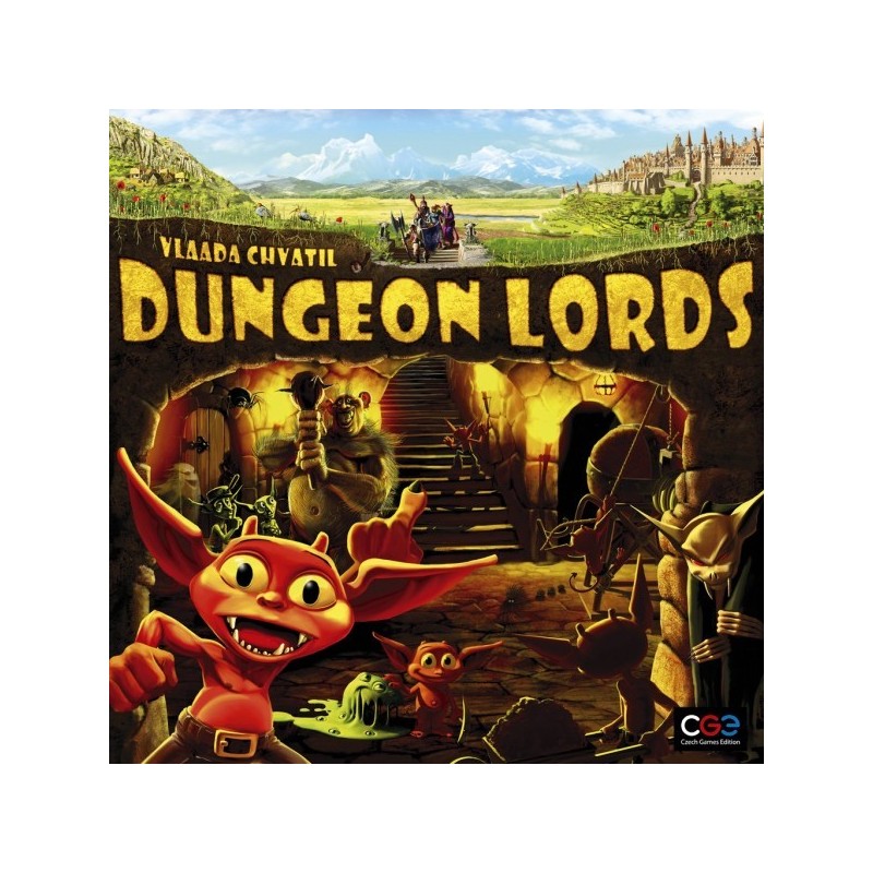 Dungeon Lords ENG - gioco da tavolo