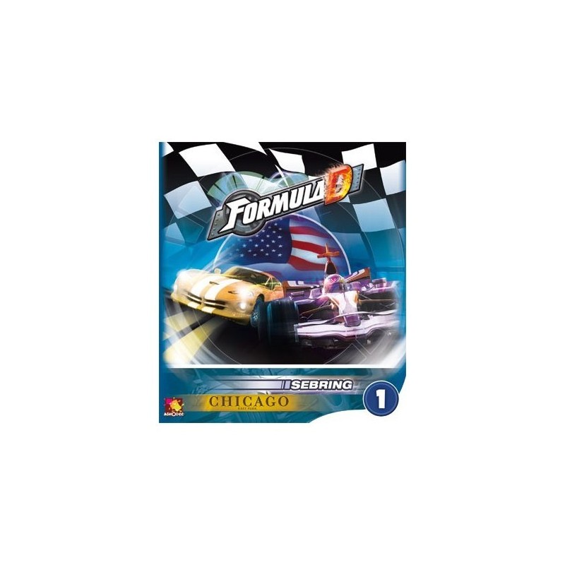 Sebring & Chicago - Formula D - circuiti (1) - gioco da tavolo